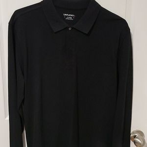 Men's long sleeve polo shirt
